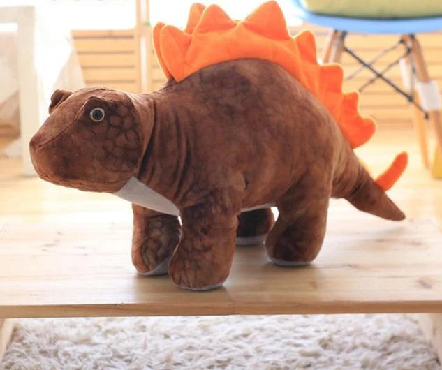 Simpatici peluche a forma di dinosauro (50-80 cm)