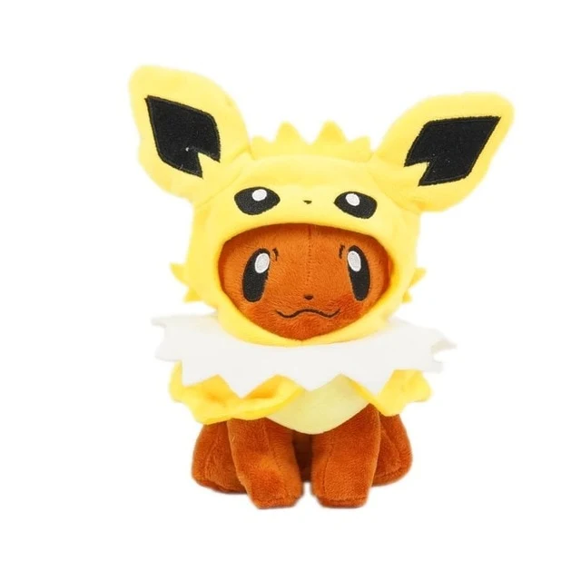 Eeveelution Eevee Cosplay peluche Fgiur (Jolteon Espeon Umbreon Flareon Glaceon Vaporeon Sylveon)