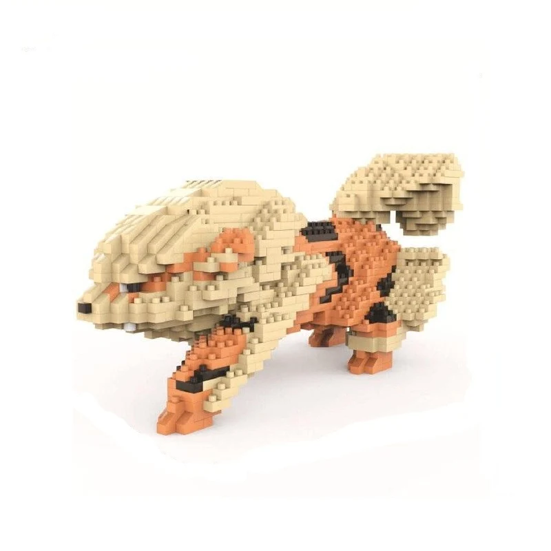 Set di mattoncini Pokemon Arcanine