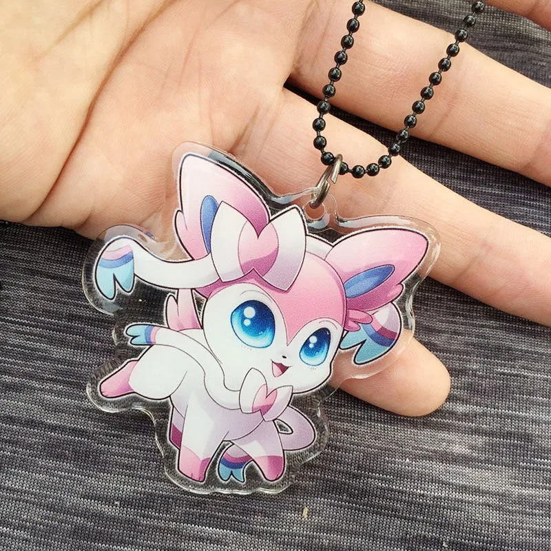 Pokemon Sylveon Portachiavi / Charm / Cordino