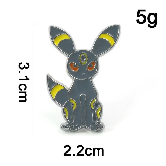 Distintivi Pokemon Eevee Espeon, Jolteon, Flareon, Vaporeon, Sylveon - Spille - Distintivi