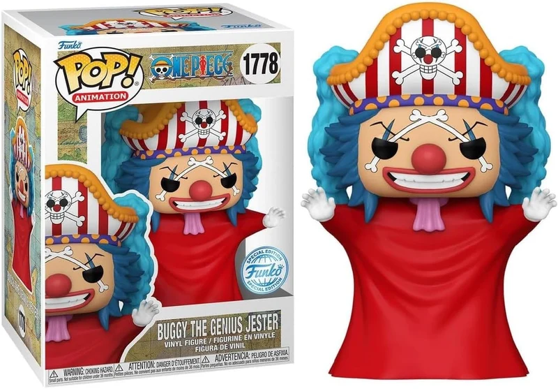 Funko POP! ONE PIECE Buggy The Genius Jester - special edition -1778-