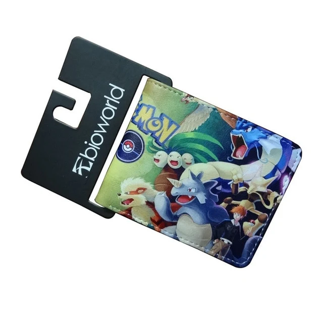 Borsa / portafoglio Pokemon (30 motivi)
