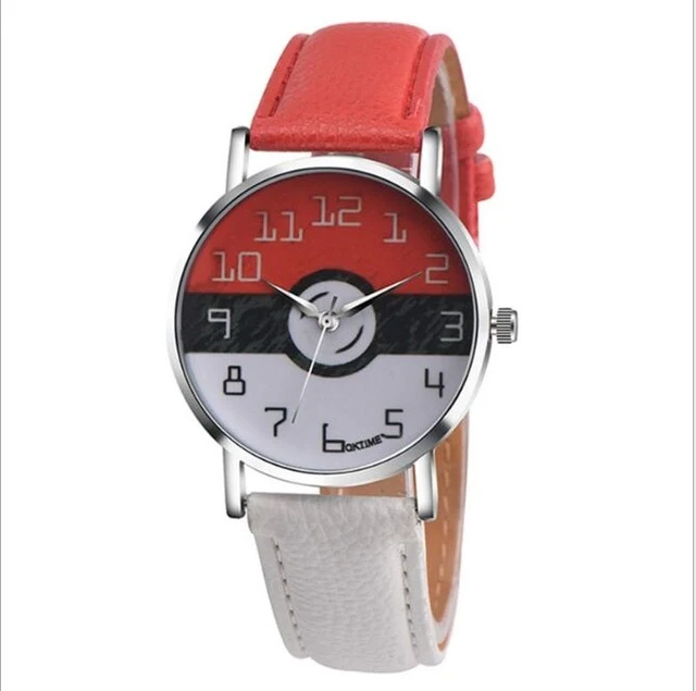 Orologio da polso da donna Pokemon con design Pokeball