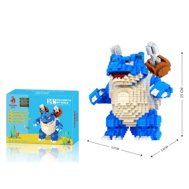 Set di mattoncini Pokémon Turtok / Blastoise