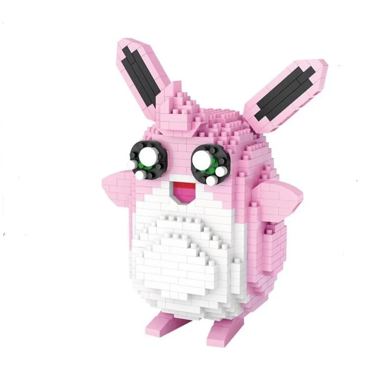 Wigglytuff Knuddeluff Pokemon Building Block Set