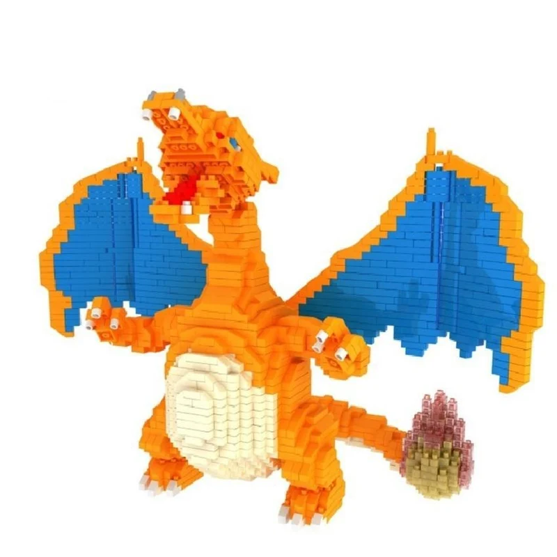 Charizard Set di blocchi da costruzione Pokemon Charizard (2080 pezzi)