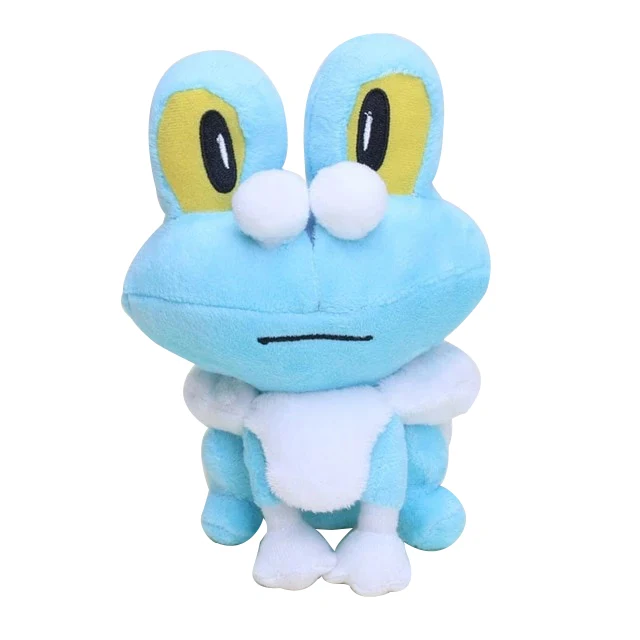 Peluche Pokemon Igamaro / Chespin, Fynx / Fennekin o Froxy / Froakie (circa 17-24 cm)