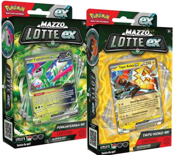 Pokemon Mazzo Lotte EX