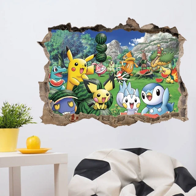 Adesivi murali Pokemon Poke Trainer