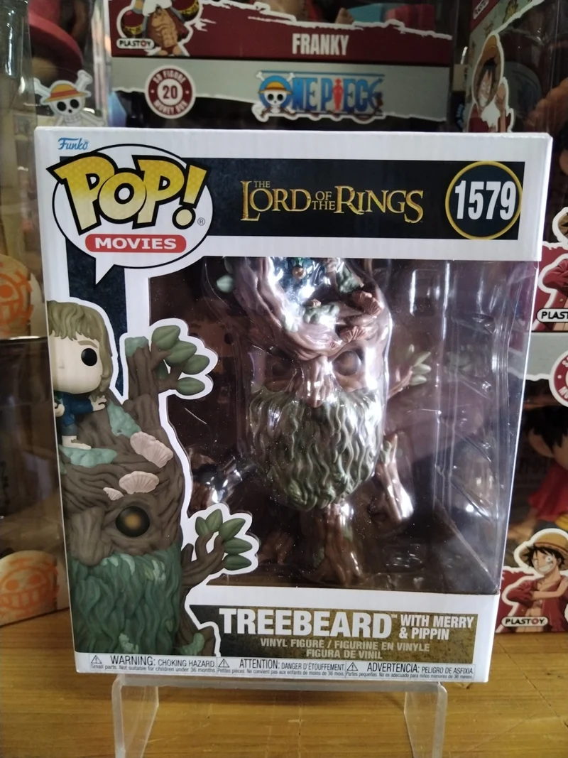POP! : IL SIGNORE DEGLI ANELLI -TREEBEARD WITH MERRY E PIPPIN -1579