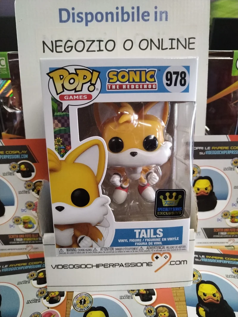 FUNKO POP Sonic The Hedgehog TAILS