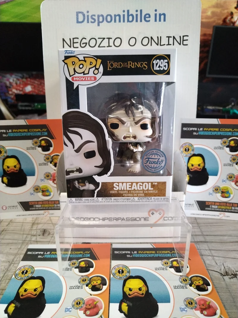 POP! FUNKO Il Signore degli Anelli Smeagol 1295 SPECIAL EDITION