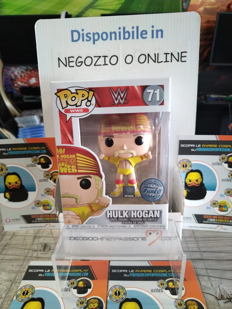 POP! FUNKO WWE HULK HOGAN 71 SPECIAL EDITION