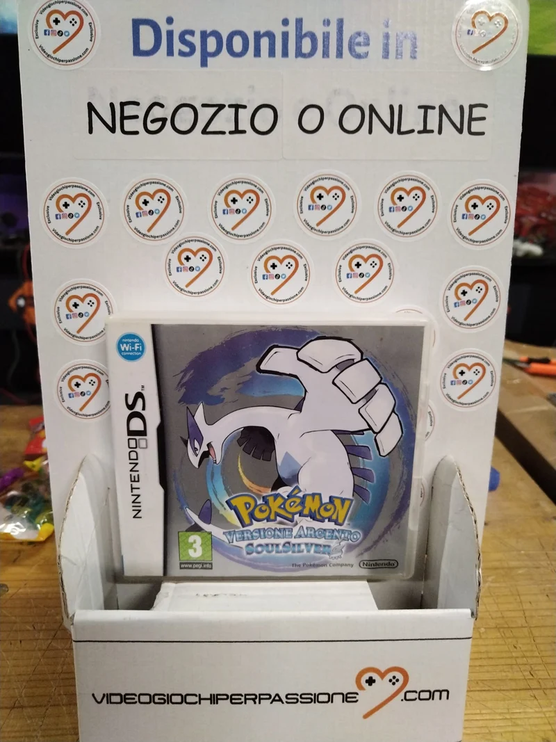 POKEMON VERSIONE ARGENTO SOULSILVER NINTENDO DS (usato garantito) (versione italiana)
