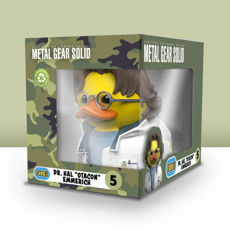 Ufficiale Metal Gear Solid Dr. Hal "Otacon" Emmerich TUBBZ (Edizione in scatola)