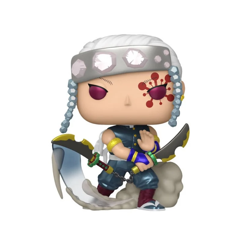 FUNKO POP! Demon Slayer Tengen Uzui 1533 Chase Metallic Exclusive