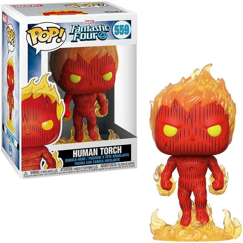 POP! FUNKO -FANTASTIC FOUR 4-HUMAN TORCH-559