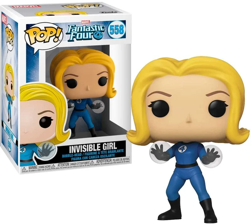 POP! FUNKO -FANTASTIC FOUR 4 -INVISIBLE GIRL-558
