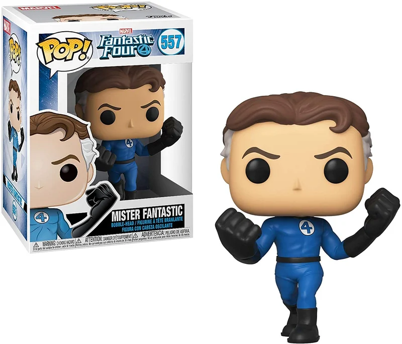 POP! FUNKO -MARVEL-FANTASTIC FOUR 4- MISTER FANTASTIC-557