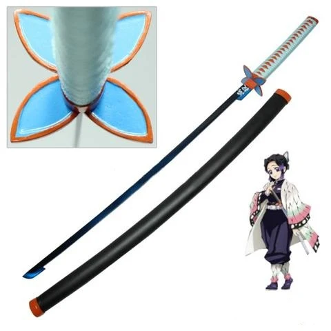 KATANA DEMON SLAYER-SHINOBU KOCHO-CM 101 IN ACCIAIO SENZA FILO (da 16 anni in su)