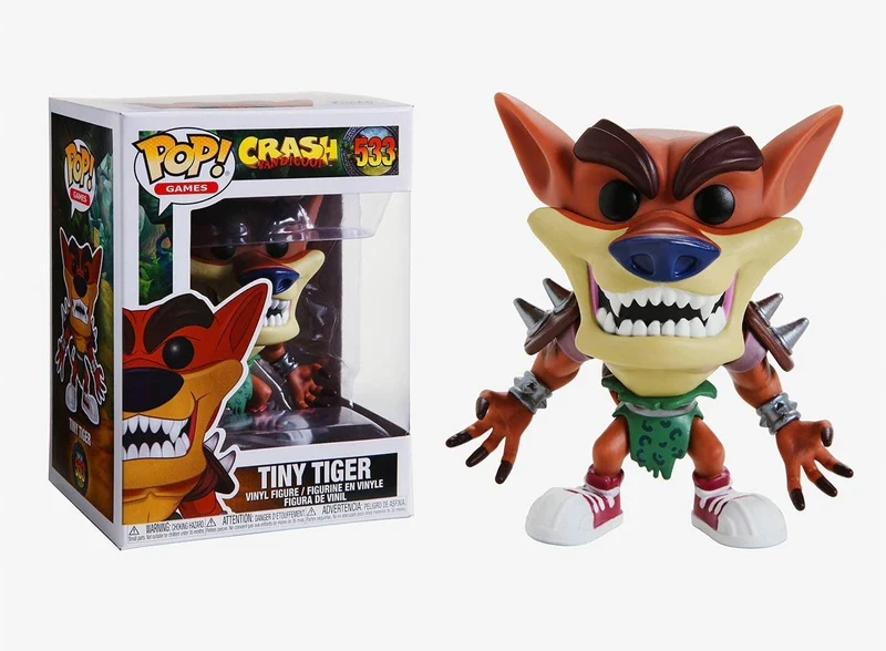 POP! FUNKO CRASH BANDICOOT -TINY TIGER-533