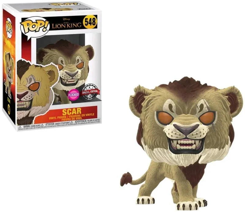 POP! FUNKO- Il RE Leone - Scar Flocked -548