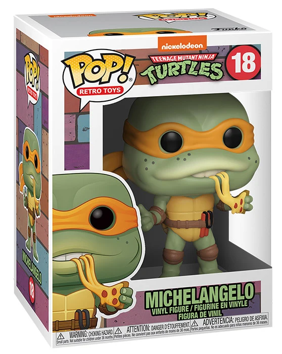 POP! FUNKO N. 18 TMNT- Michelangelo