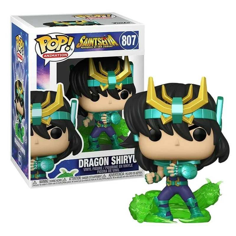 POP! FUNKO 807 SAINT SEIYA CAVALIERI DELLO ZODIACO DRAGON SHIRYU