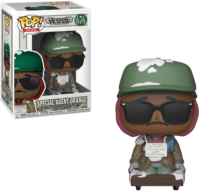 POP! FUNKO TRADING PLACES SPECIAL AGENT ORANGE -676-