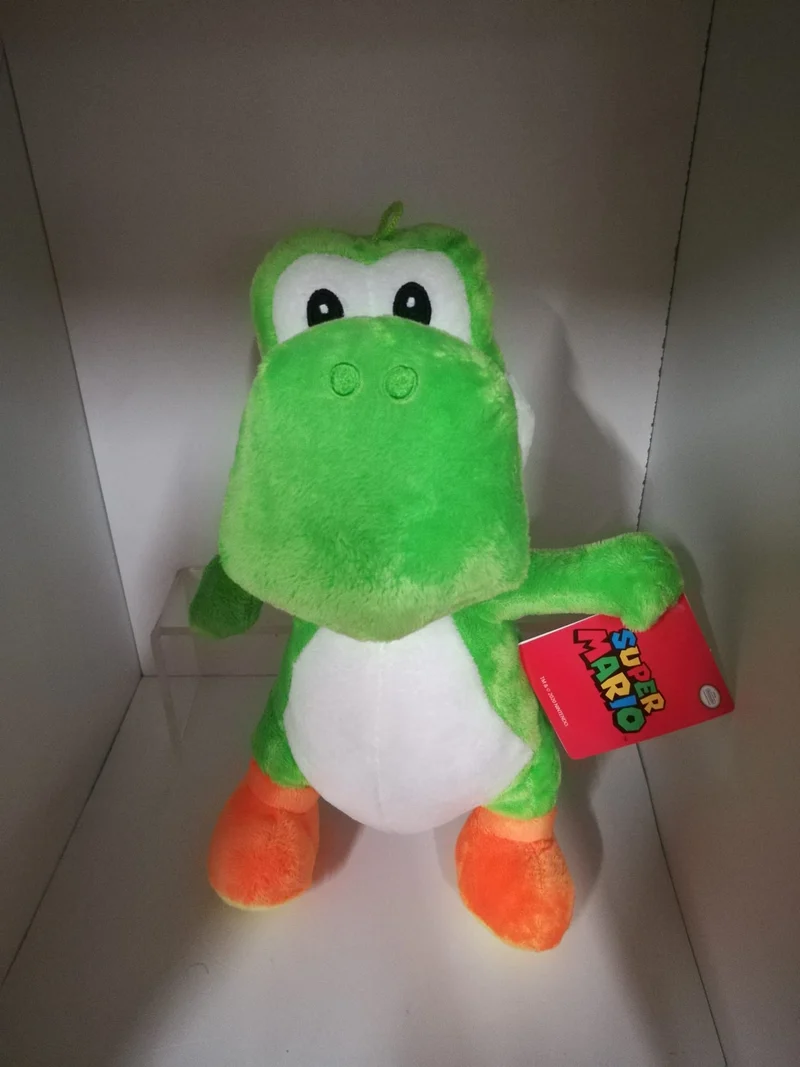 PELUCHE SUPER MARIO - YOSHI- (originale TM& C 2021 NINTENDO)