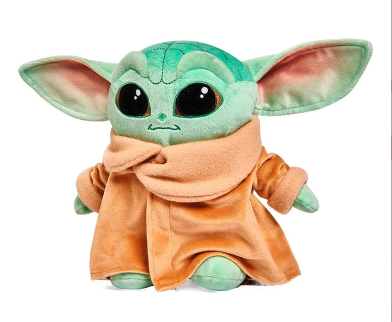 PELUCHE BABY YODA CHILD MANDALORIAN STAR WARS MORBIDO 25CM (originale DISNEY)