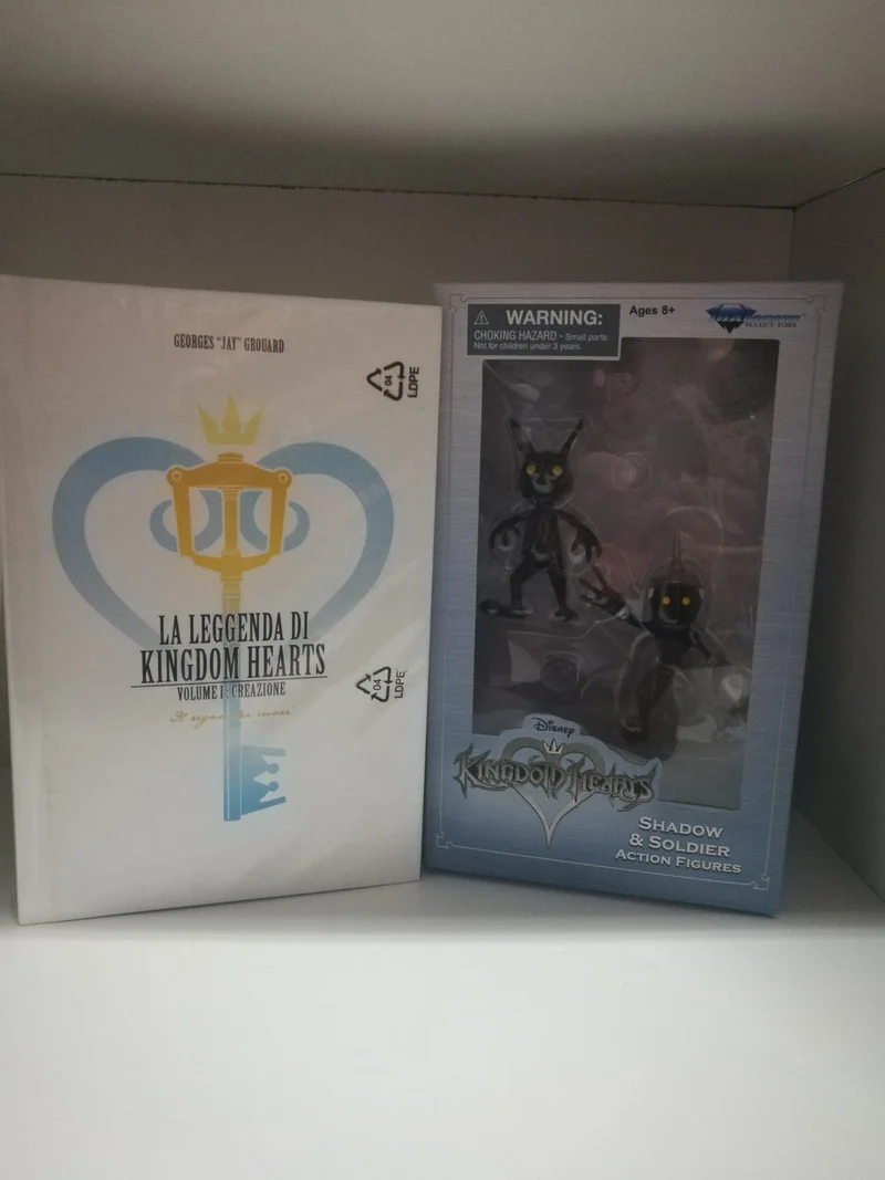 DISNEY KINGDOM HEARTS FIGURE-SHADOW&SOLDIER+LA LEGGENDA DI KINGDOM HEARTS