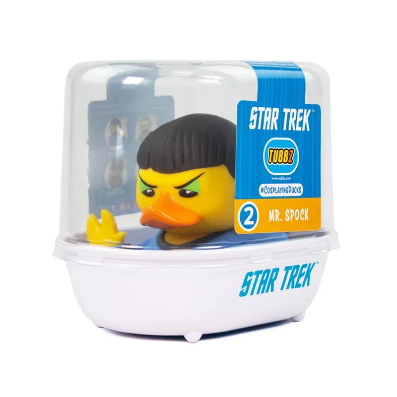 STAR TREK SPOCK TUBBZ COSPLAYING DUCK COLLECTIBLE