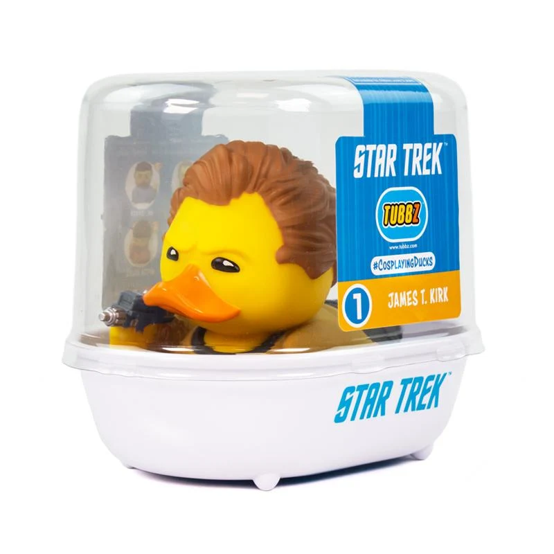 STAR TREK JAMES T. KIRK TUBBZ COSPLAYING DUCK COLLECTIBLE