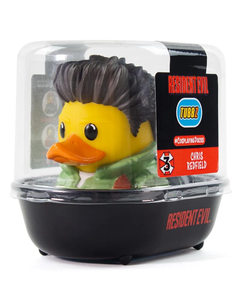 RESIDENT EVIL CHRIS REDFIELD TUBBZ COLLECTIBLE DUCK