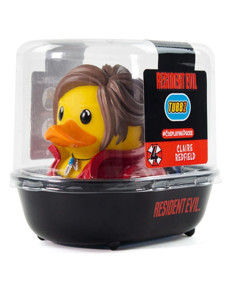 RESIDENT EVIL CLAIRE REDFIELD TUBBZ COLLECTIBLE DUCK