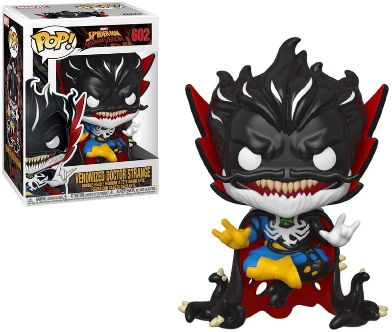 POP!FUNKO MARVEL SPIDER-MAN MAXIMUM VENOM-VENOMIZED DOCTOR STRANGE-602