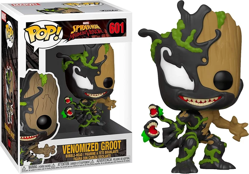 POP!FUNKO MARVEL SPIDER-MAN MAXIMUM VENOM-VENOMIZED GROOT-601