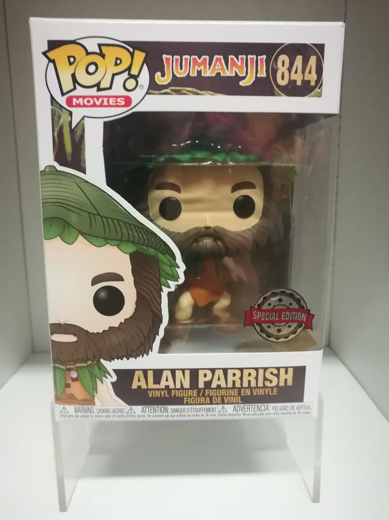 FUNKO POP -JUMANJI-ALAN PARRISH-FIGURE N. 844 (SPECIAL EDITION)