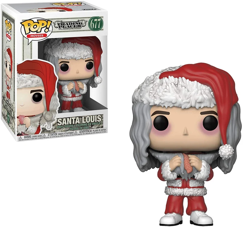 FUNKO POP-TRADING PLACES-SANTA LOUIS-FIGURE N.677