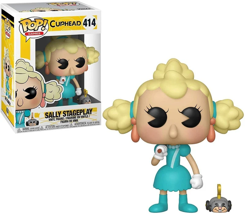 FUNKO POP-CUPHEAD-SALLY STAGEPLAY-FIGURE N. 414