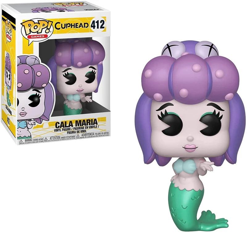 FUNKO POP-CUPHEAD-CALA MARIA-FIGURE N 412