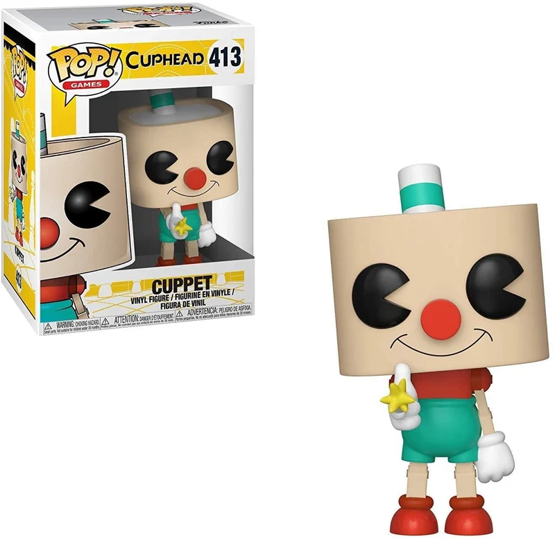 POP FUNKO -CUPHEAD-CUPPET-FIGURE N. 413