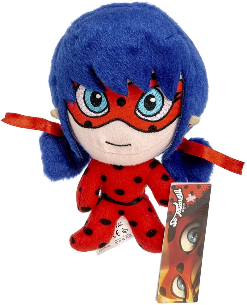 PELUCHE MIRACULOUS -LADY BUG-20 CM (ORIGINALE)