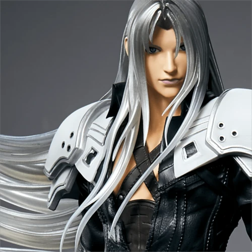 FINAL FANTASY VII REMAKE - SEPHIROTH 27 CM STATUA DA COLLEZIONE