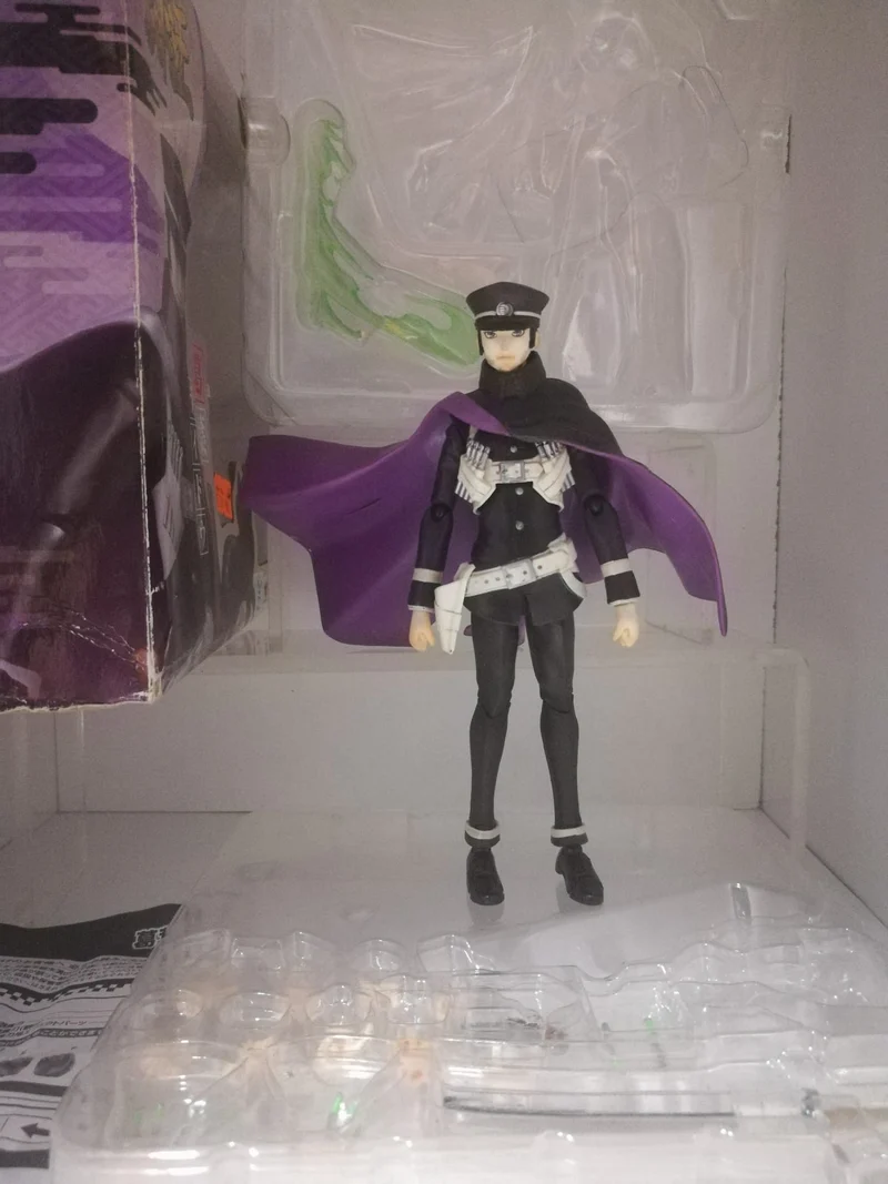 D-Arts Devil Summonr Raidou Kuzunoha Action Figure Bandai Tamashii Nazioni (esposizione fiera )( andato perso il gatto)
