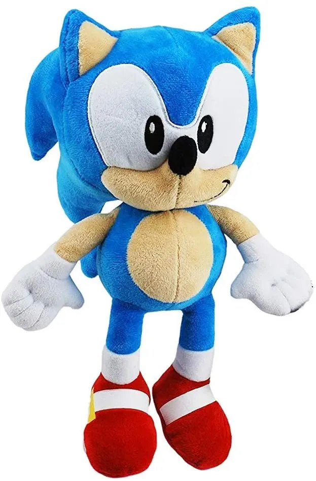 SONIC THE HEDGEHOG PELUCHE SEGA ORIGINALE 30 CM