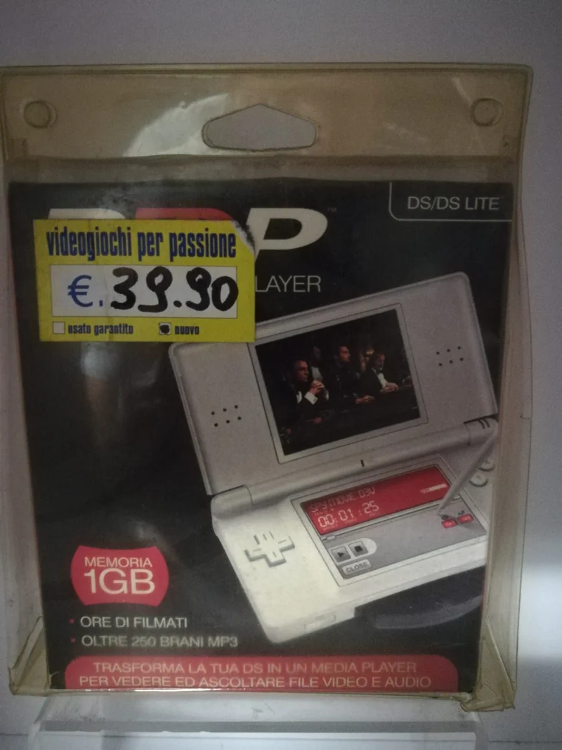 PMP PERSONAL MEDIA PLAYER PER DS/DS LITE (per vedere ed ascoltare file video e audio)