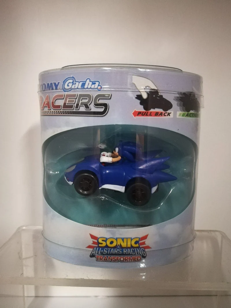 SONIC ALL STARS RACING TRASFORMED RACERS TOMY